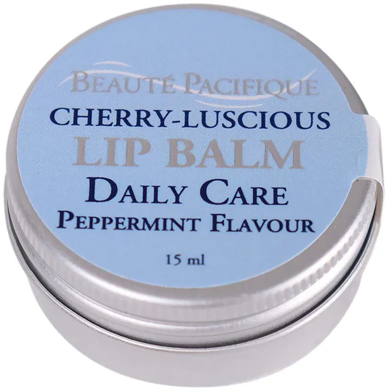 Bild 1 för Beauté Pacifique - Cherry-Luscious Lip Balm Daily Care Peppermint Flavour på Skincity.com