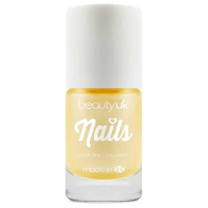 Alternativ bild 0 för Beauty UK Candy Pearl Nail Polish - Lemon