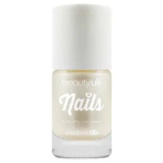 Produktfoto för Beauty UK Candy Pearl Nail Polish - White