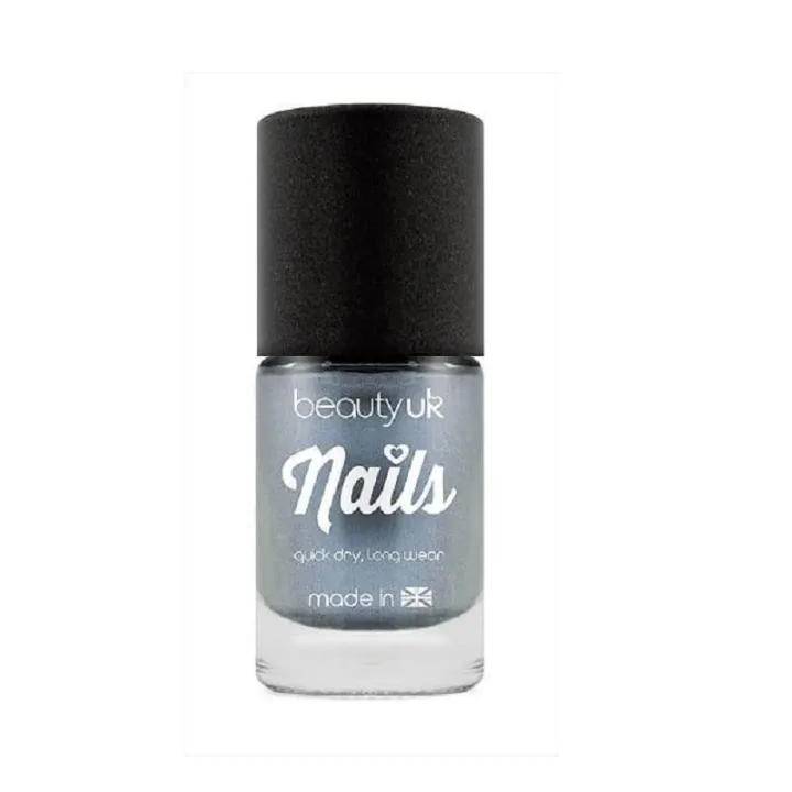 Alternativ bild 0 för Beauty UK Chrome Nail Polish - Blue