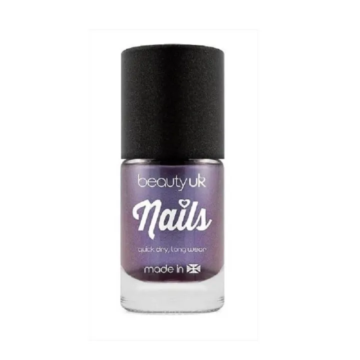 Alternativ bild 0 för Beauty UK Chrome Nail Polish - Purple