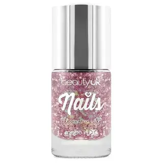 Produktfoto för Beauty UK Glitter Nail Polish - Stardust Pink