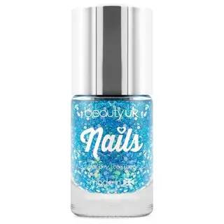Produktfoto för Beauty UK Glitter Nail Polish - Supernova Blue