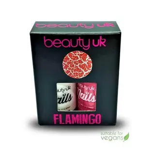 Produktfoto för Beauty UK Nails Wild Things - Flamingo 2x11ml
