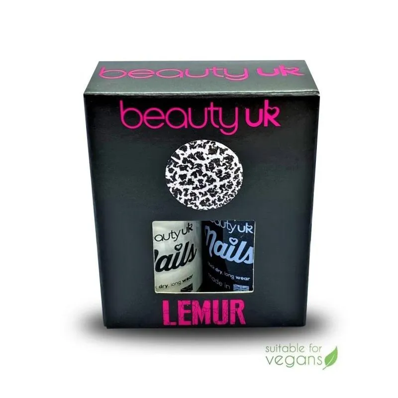 Alternativ bild 0 för Beauty UK Nails Wild Things - Lemur 2x11ml