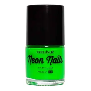 Produktfoto för Beauty UK Neon Nail Polish - Green