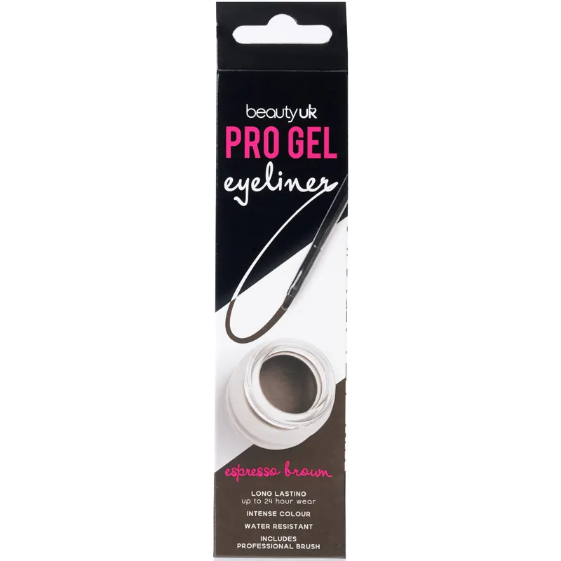 Bild 1 för BEAUTY UK Pro Gel Eyeliner no.2 espresso brown