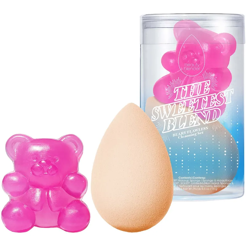 Bild 2 för Beautyblender The Sweetest Blend Bear Necessities Cleansing Set - 1 pcs