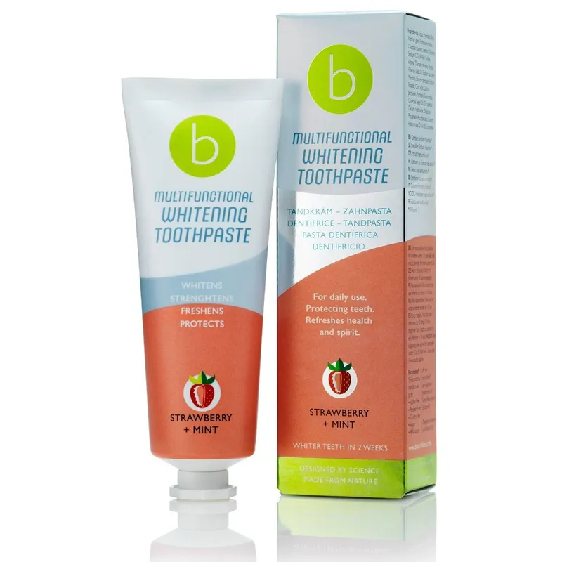 Alternativ bild 0 för Beconfident Beconfident Toothpaste Strawberry + Mint 75 ml