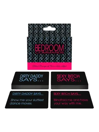 Produktfoto för Bedroom Commands Card Game