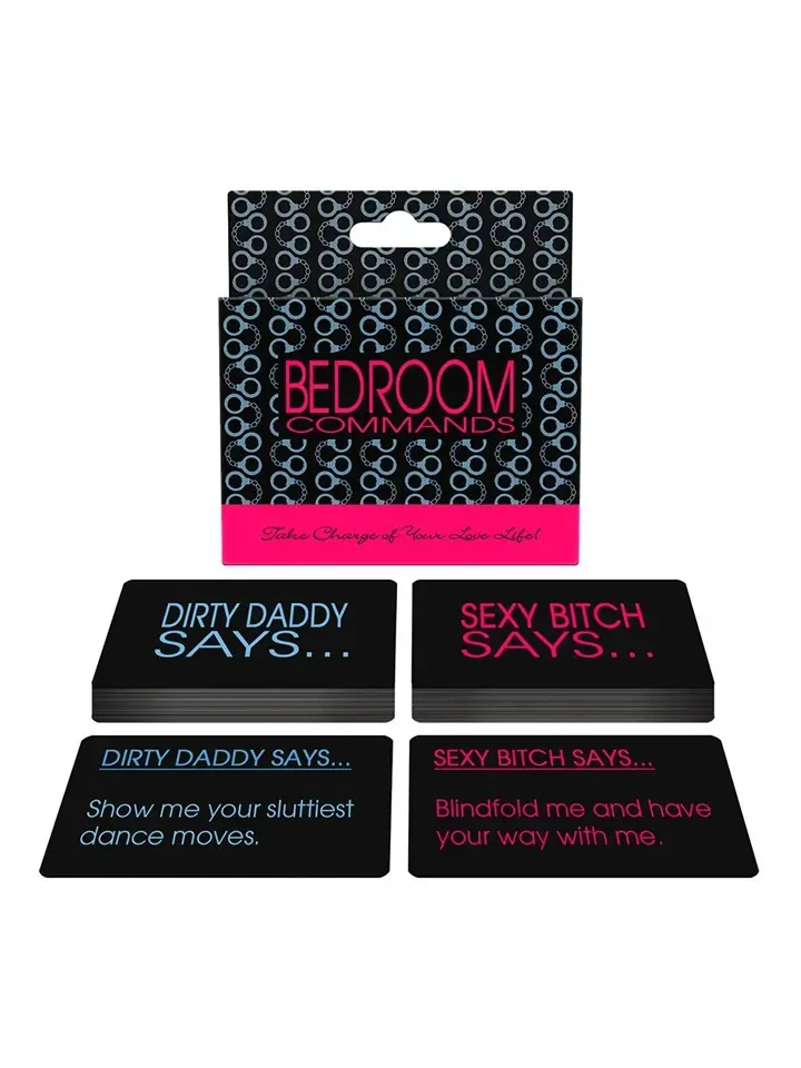 Bild 1 för Bedroom Commands Card Game