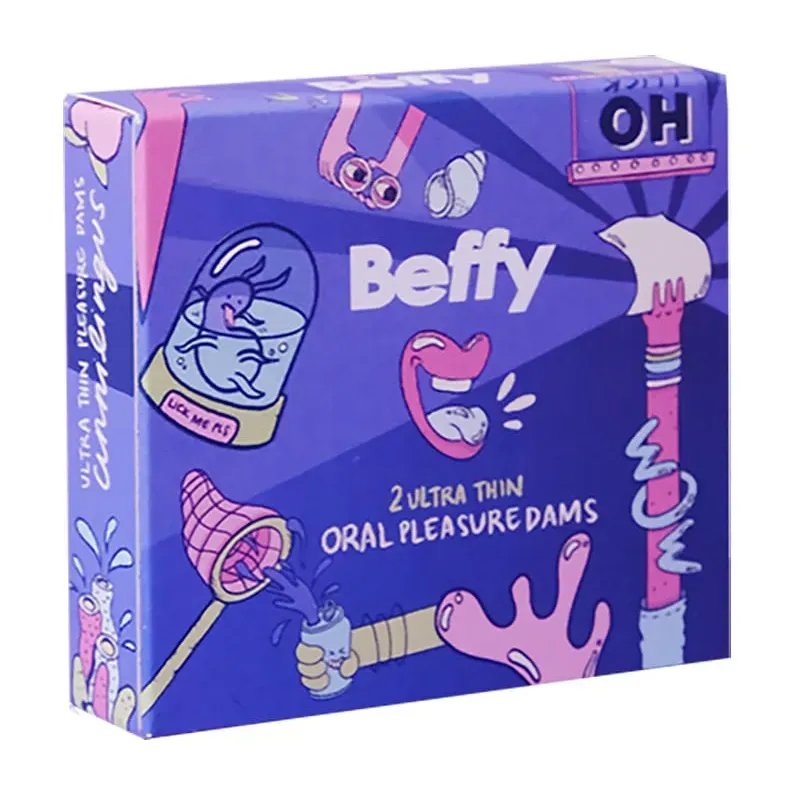Bild 1 för Beffy Oral Dams Slicklappar