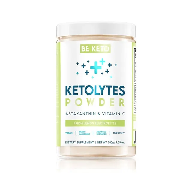 Alternativ bild 0 för BeKeto Electrolytes Powder Fresh Lemon 200 g