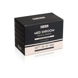 Produktfoto för BeKeto Med Shroom Lion’s Mane Mushrooms 30 sachets