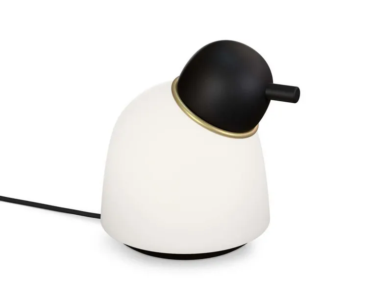 Bild 1 för Belid - Bird Bordslampa H21,5 Black/Brass/Opal Belid