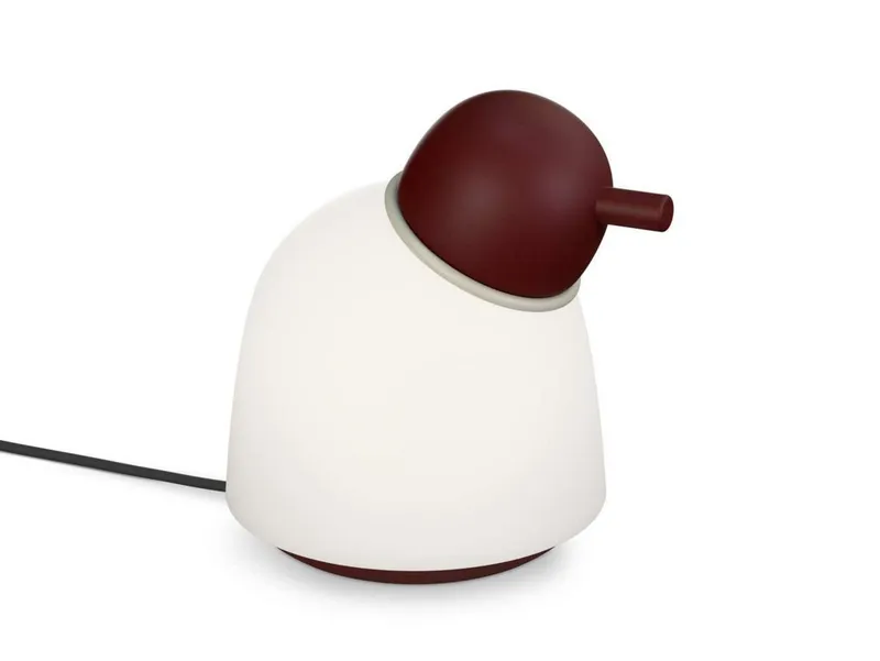 Bild 1 för Belid - Bird Bordslampa H21,5 Dark Red/Sand/Opal Belid