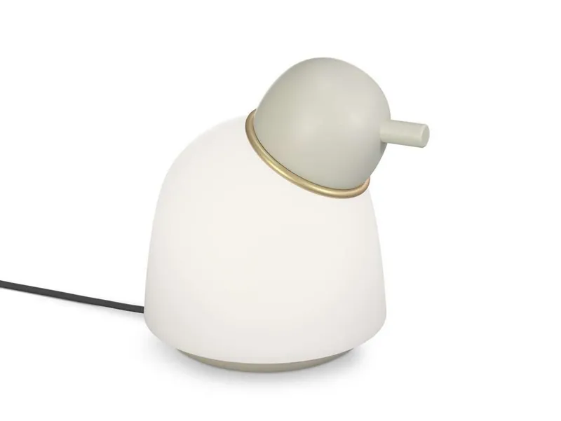 Bild 1 för Belid - Bird Bordslampa H21,5 Sand/Brass/Opal Belid