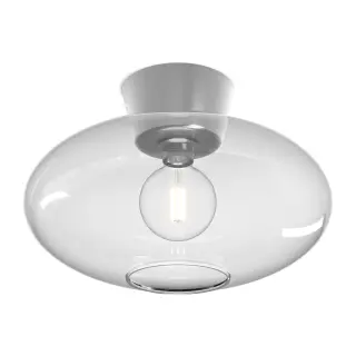 Produktfoto för Belid - Bullo Plafond XL Ø38 Aluminium/Clear