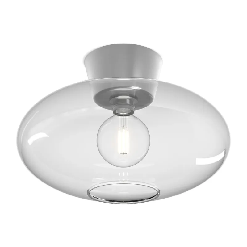 Alternativ bild 0 för Belid - Bullo Plafond XL Ø38 Aluminium/Clear