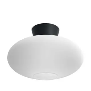 Produktfoto för Belid - Bullo Plafond XL Ø38 Matt Black/Opal