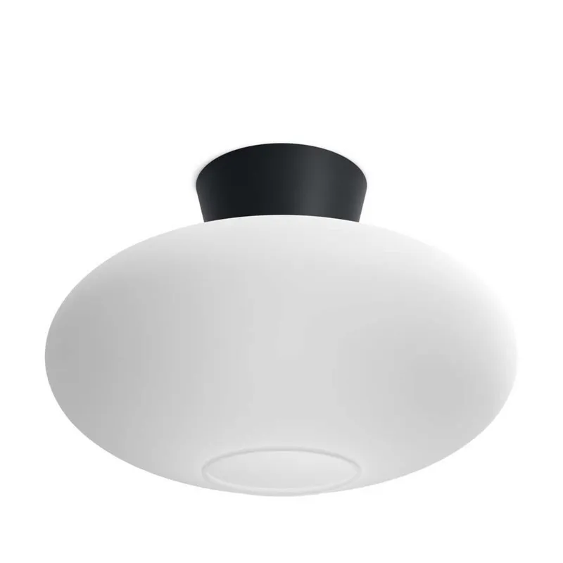 Bild 1 för Belid - Bullo Plafond XL Ø38 Matt Black/Opal