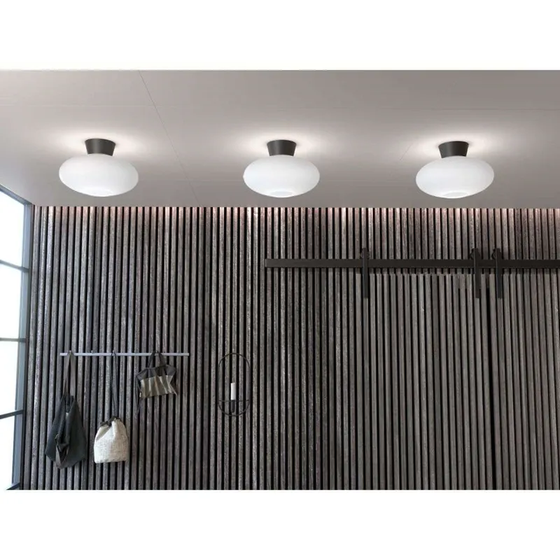 Bild 2 för Belid - Bullo Plafond XL Ø38 Matt Black/Opal