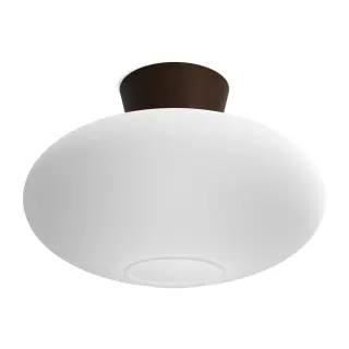 Produktfoto för Belid - Bullo Plafond XL Ø38 Oxid/Opal