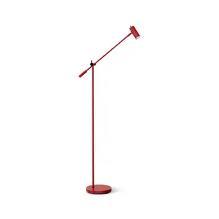 Produktfoto för Belid - Cato Golvlampa Dim. Blank Ruby Röd/Matt Svart