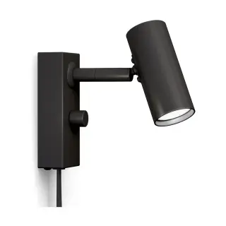 Produktfoto för Belid - Cato Vägglampa Matt Svart/Matt Svart