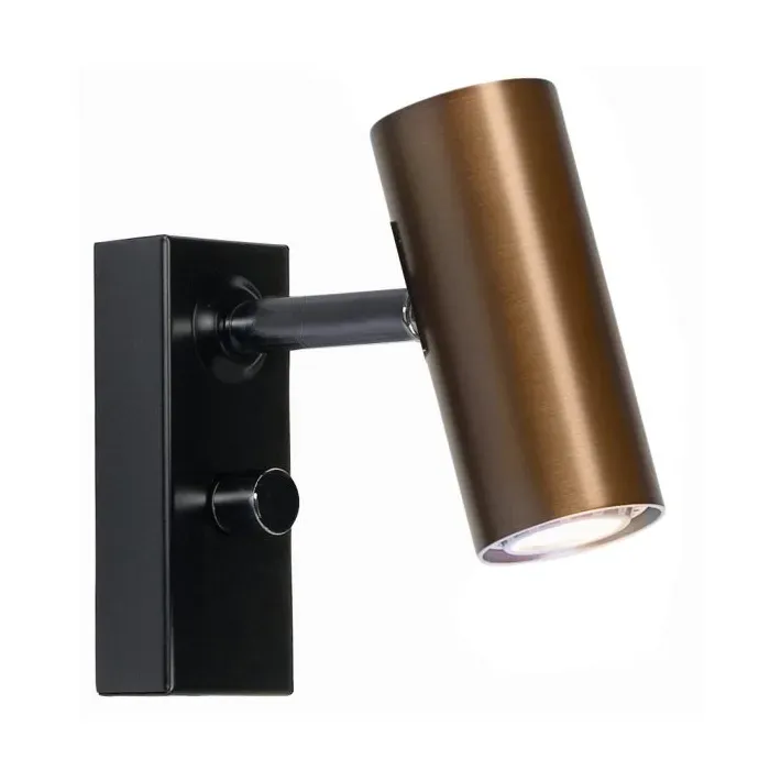 Alternativ bild 0 för Belid - Cato Vägglampa Oxid Enkel LED