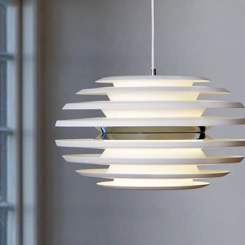 Bild 3 för Belid - Ellipse Pendel Ø500 Matt Vit/Mässing