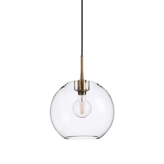 Produktfoto för Belid - Gloria Pendel Ø320 Mässing/Klar Glas