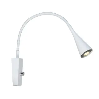 Produktfoto för Belid - Ledro Vägglampa Matt Vit LED 12V Dimbar