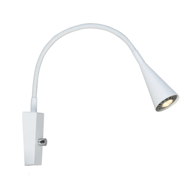 Alternativ bild 0 för Belid - Ledro Vägglampa Matt Vit LED 12V Dimbar
