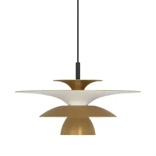 Produktfoto för Belid - Picasso Taklampa Ø38 Antique Brass