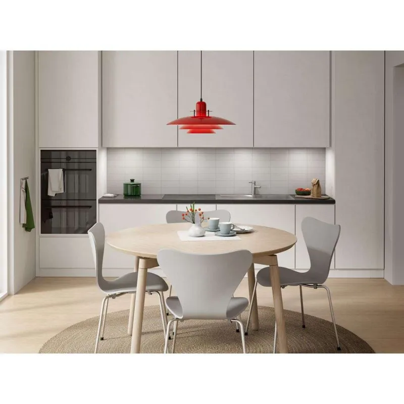 Alternativ bild 0 för Belid - Primus I Pendel Ø43 Glossy Red/Matt Black Belid
