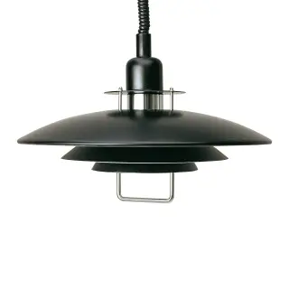 Produktfoto för Belid - Primus II Pendel Ø43 Svart/Krom E27 Belid