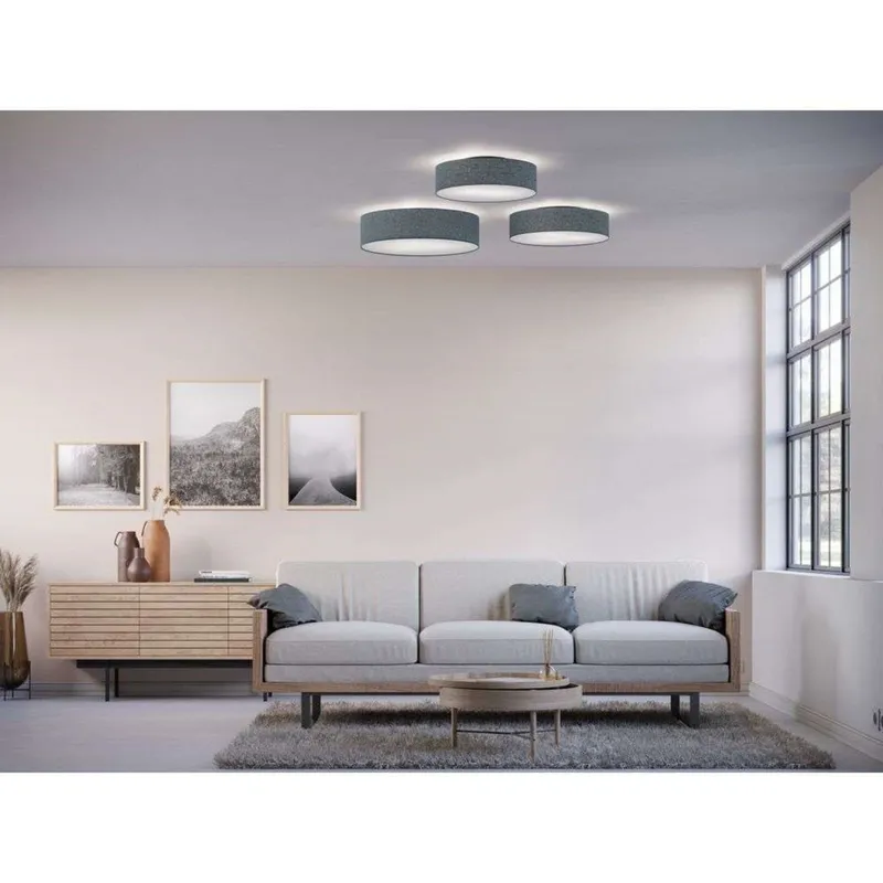 Alternativ bild 0 för Belid - Soft Plafond Ø44 Blue Wool
