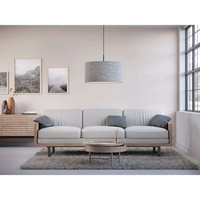 Bild 2 för Belid - Soft Taklampa Ø57 Grey Wool
