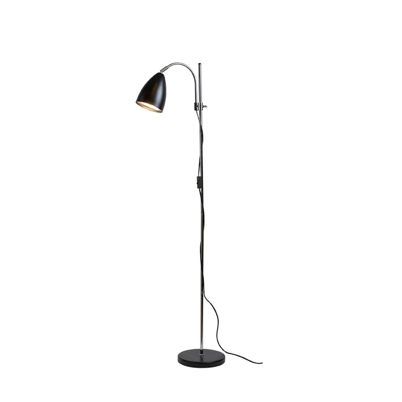Bild 1 för Belid - Sway Golvlampa Svart/Krom