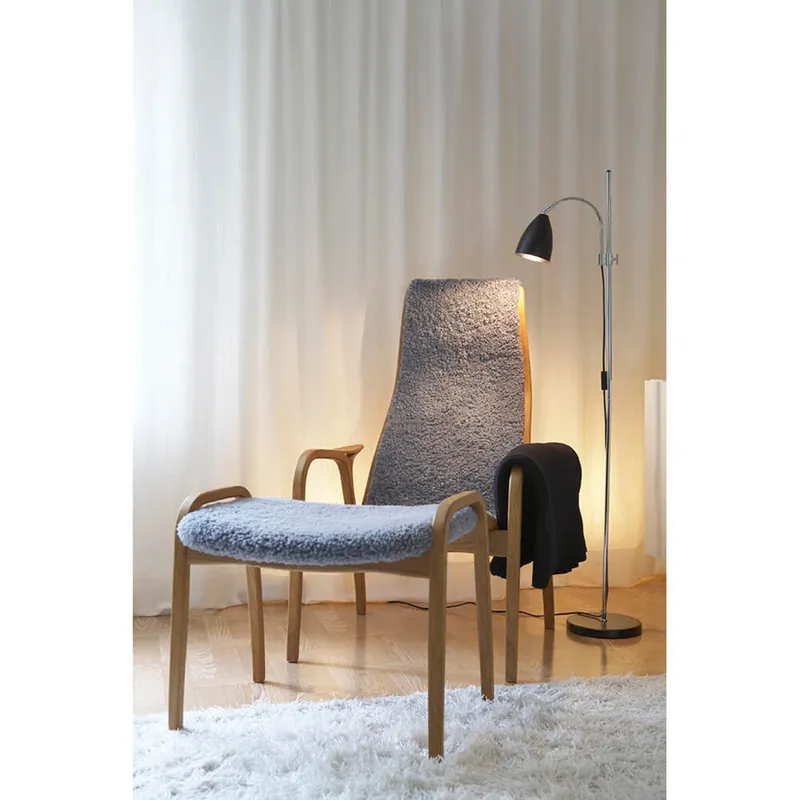 Bild 2 för Belid - Sway Golvlampa Svart/Krom