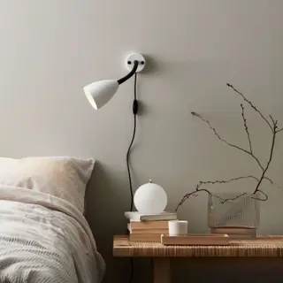 Produktfoto för Belid - Trotsig Vägglampa Matt White Belid