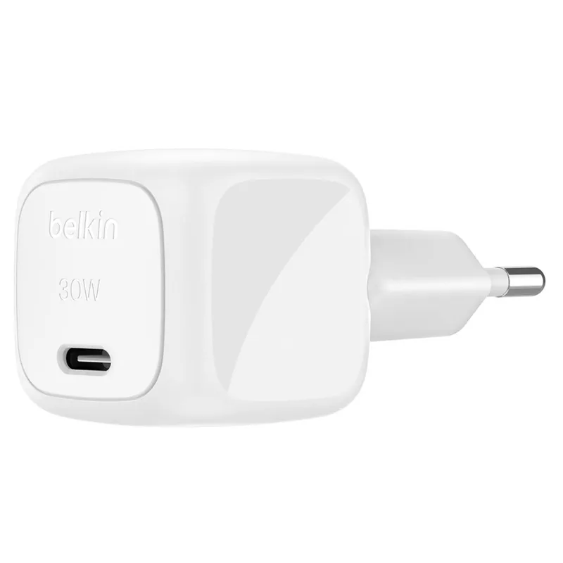Bild 2 för Belkin BoostCharge power adapter - compact - 24 pin USB-C - 30 Watt