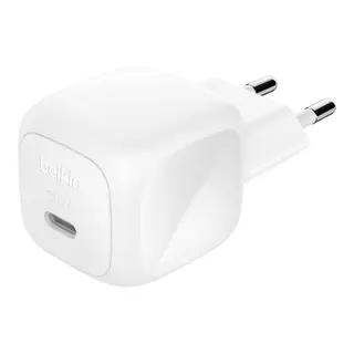 Produktfoto för Belkin BoostCharge power adapter - compact - 24 pin USB-C - 45 Watt