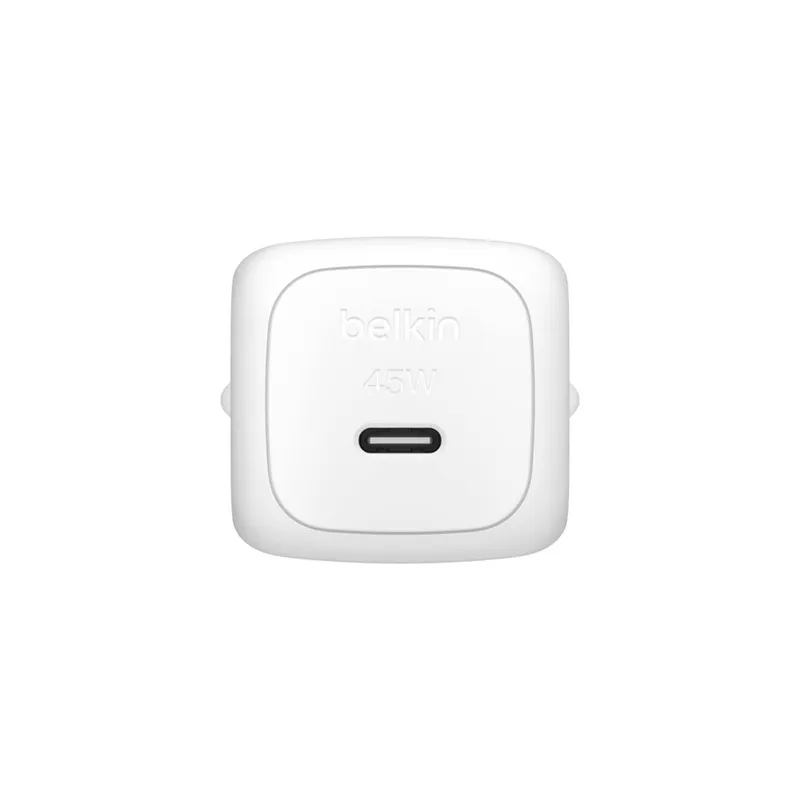 Bild 2 för Belkin BoostCharge power adapter - compact - 24 pin USB-C - 45 Watt