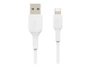 Produktfoto för Belkin Lightning till USB-A kabel, 2 meter - Vit