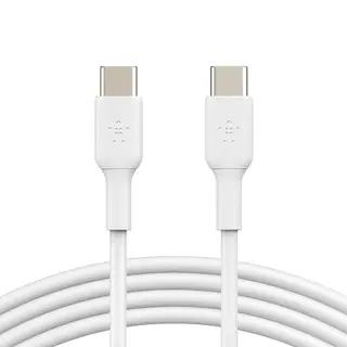 Produktfoto för Belkin Usb-c Till Usb-c Kabel 2m Usb C Usb C Vit
