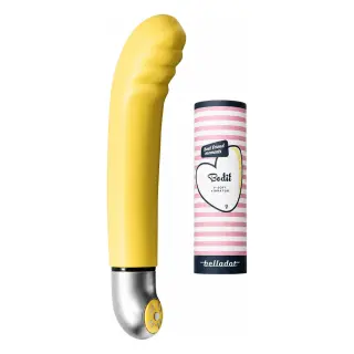 Produktfoto för Belladot Bodil G-punktsvibrator, gul
