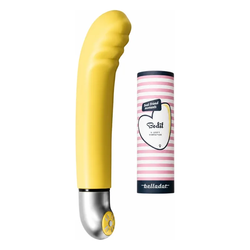 Bild 1 för Belladot Bodil G-punktsvibrator, gul