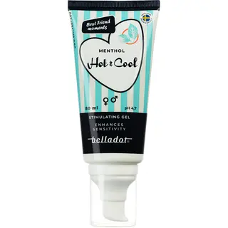 Produktfoto för Belladot Hot & Cool Stimulating Menthol Gel 80 ml